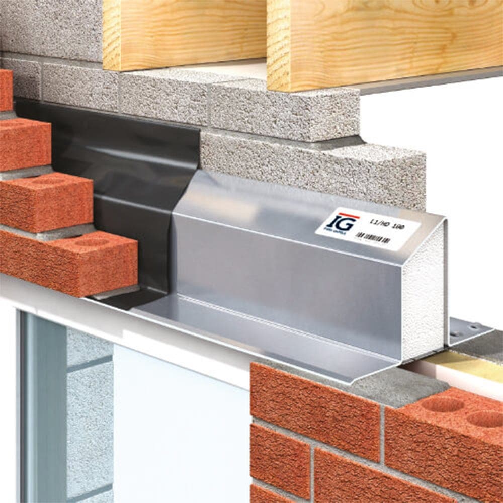IG Heavy Duty Steel Cavity Wall Lintel 2400mm x 199mm - L1/HD100