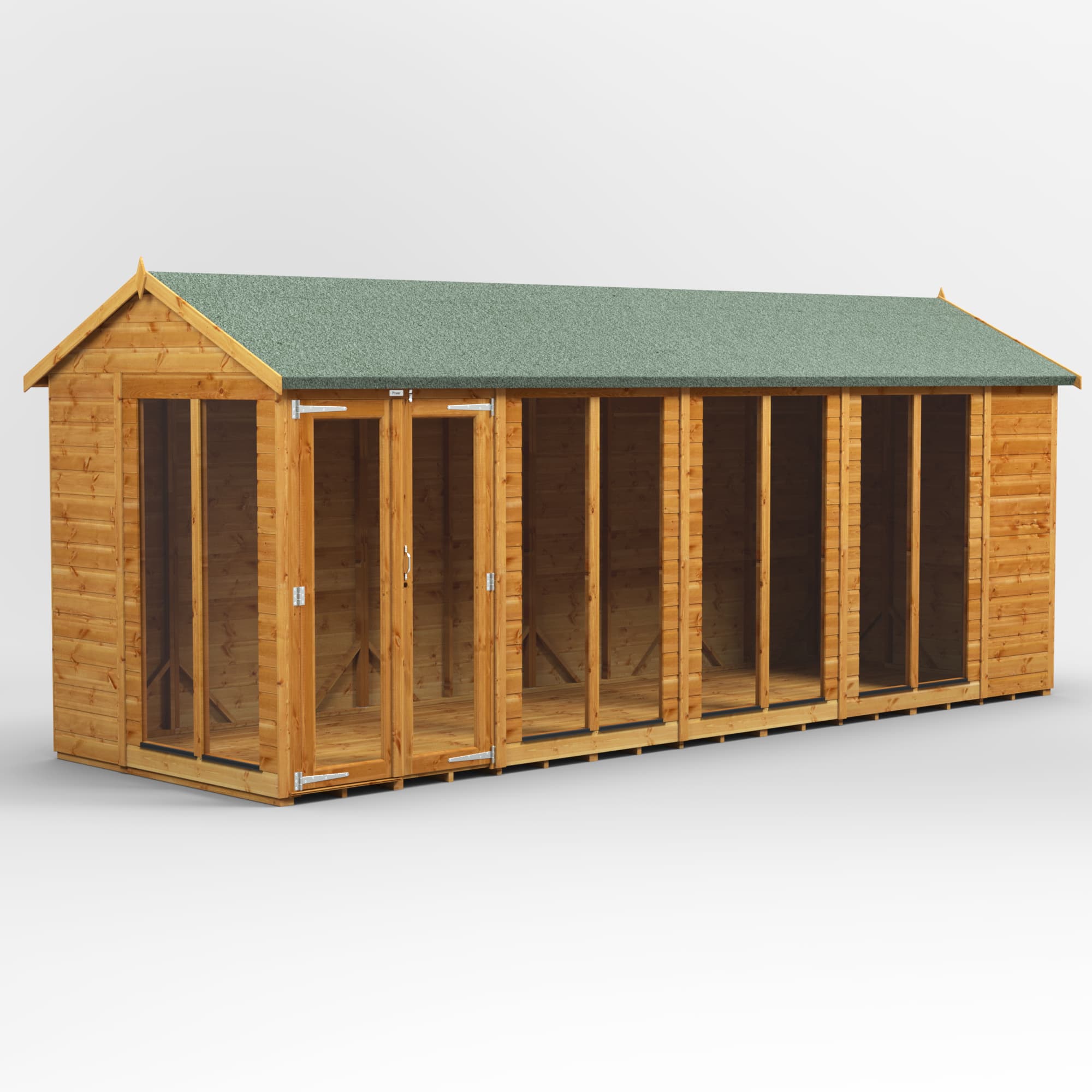 Powersheds 18 x 6 Power Apex Summerhouse