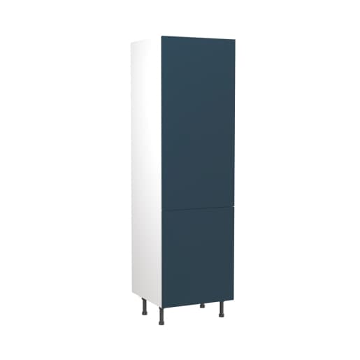 Flatpack 300 Pull & Swing Larder Cabinet Slab Supermatt Blue