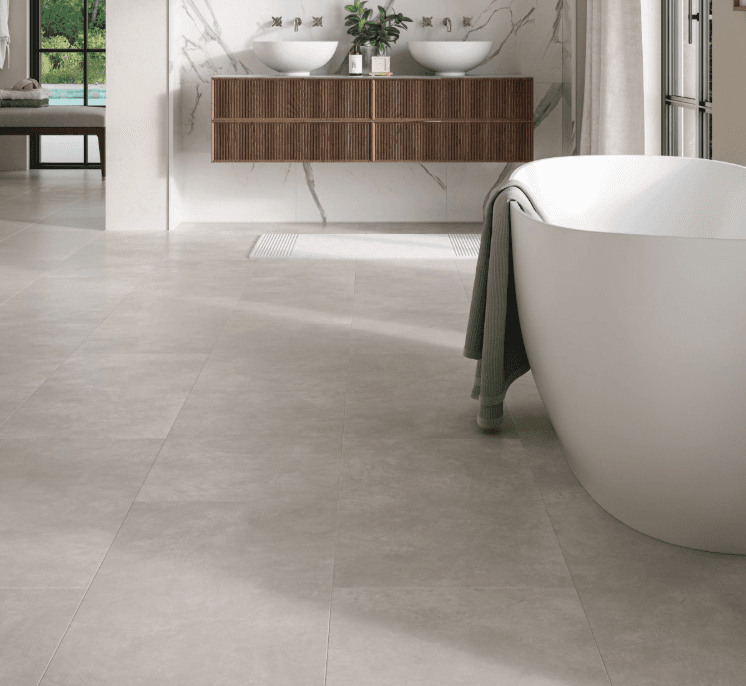 Concrete white Modern Hydron Oversize tile Stone texture