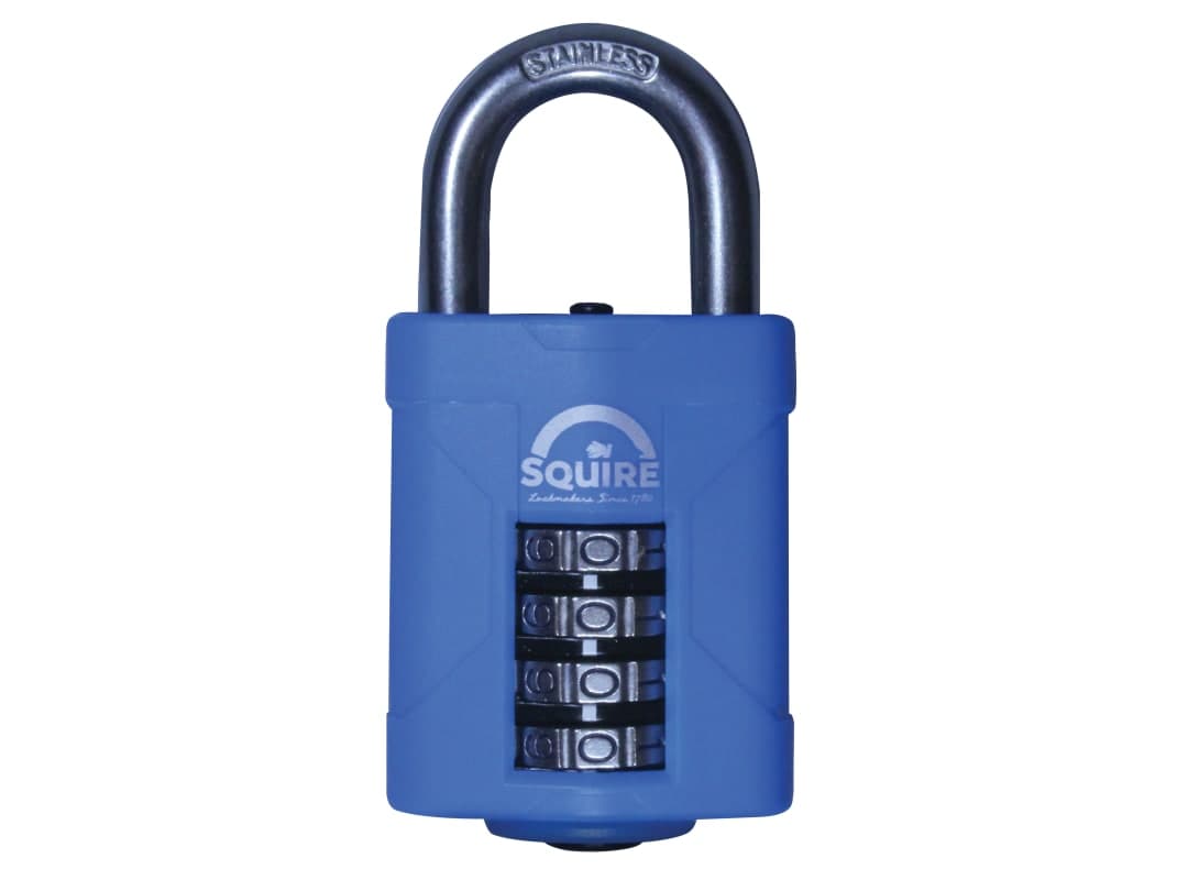 Squire CP50S Heavy-Duty Rustproof Marine Combi Padlock 50mm CP50S