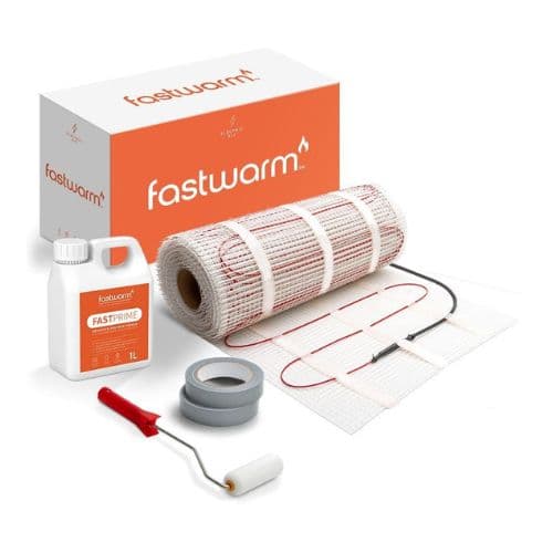 Fastwarm 150W Electric Underfloor Heating Mat - 10m2 - No thermostat