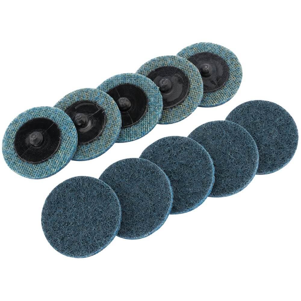Draper 75622 Polycarbide Abrasive Pads 50Mm Fine (Pack Of 10) per pack