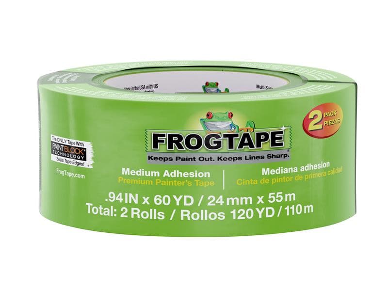 Shurtape 242867 Frogtape® Multi-Surface Masking Tape 24Mm X 55M (2 Pack)