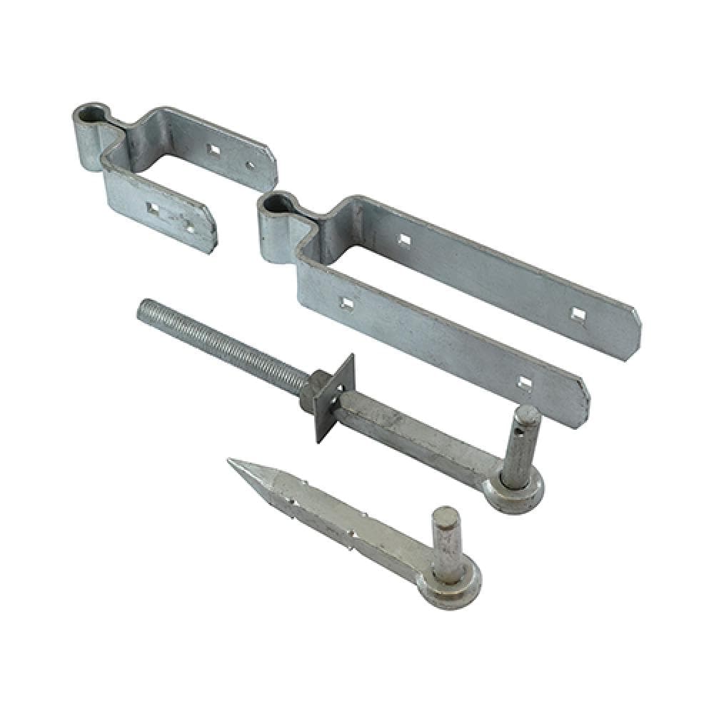 Timco SFH450G Standard Double Strap Hinge Set - Hot Dipped Galvanised 450Mm Plain Bag 1