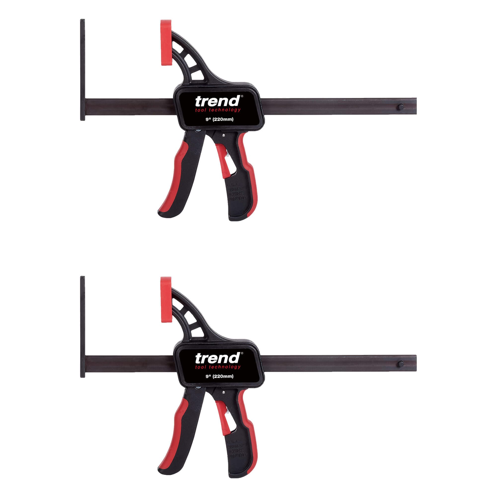Trend Universal Quick-Release Rail Clamp (Pair) Pack 1 PH/CLAMP/QR