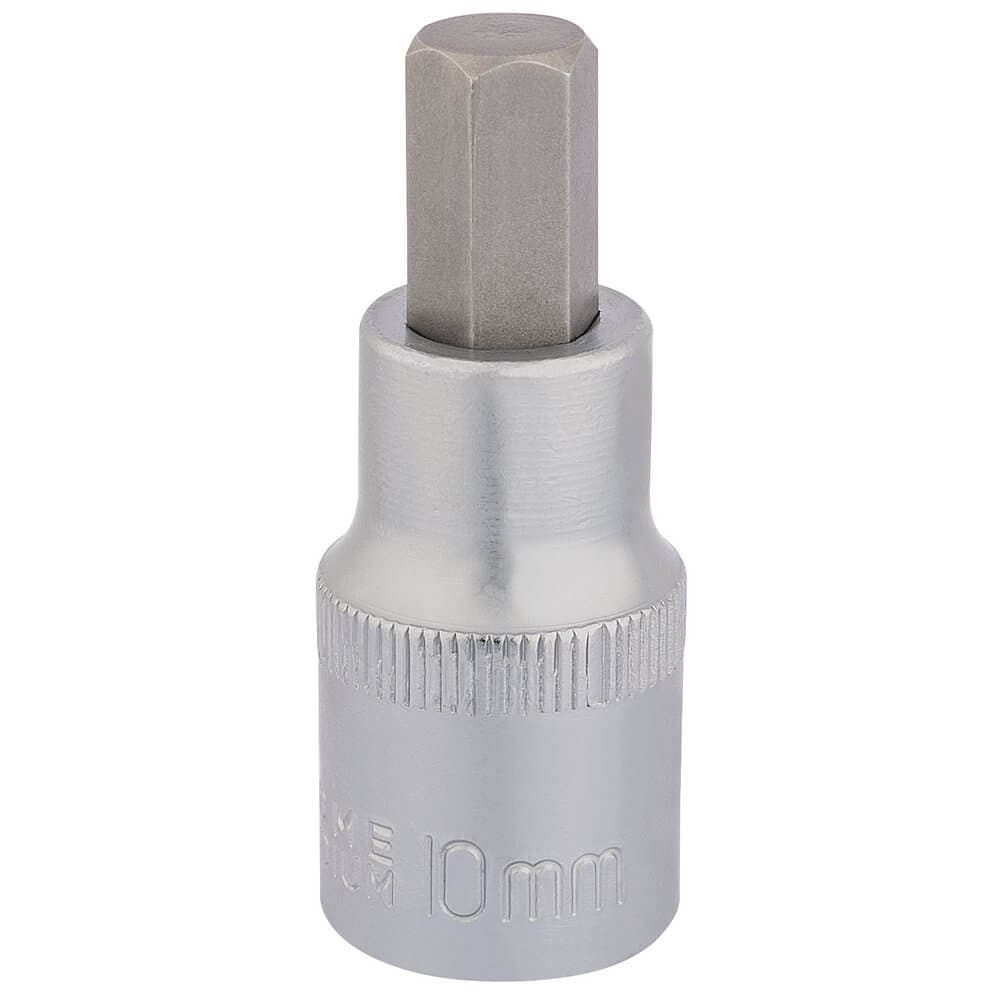 Draper Expert 16303 Hexagonal Socket Bits 1/2in Sq. Dr. 10Mm each
