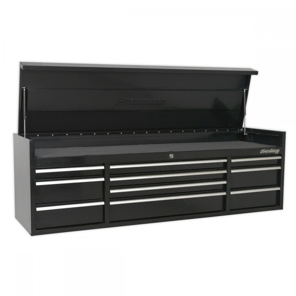 Sealey PTB181510 Topchest 10 Drawer 1830Mm Extra-Wide Heavy-Duty Black