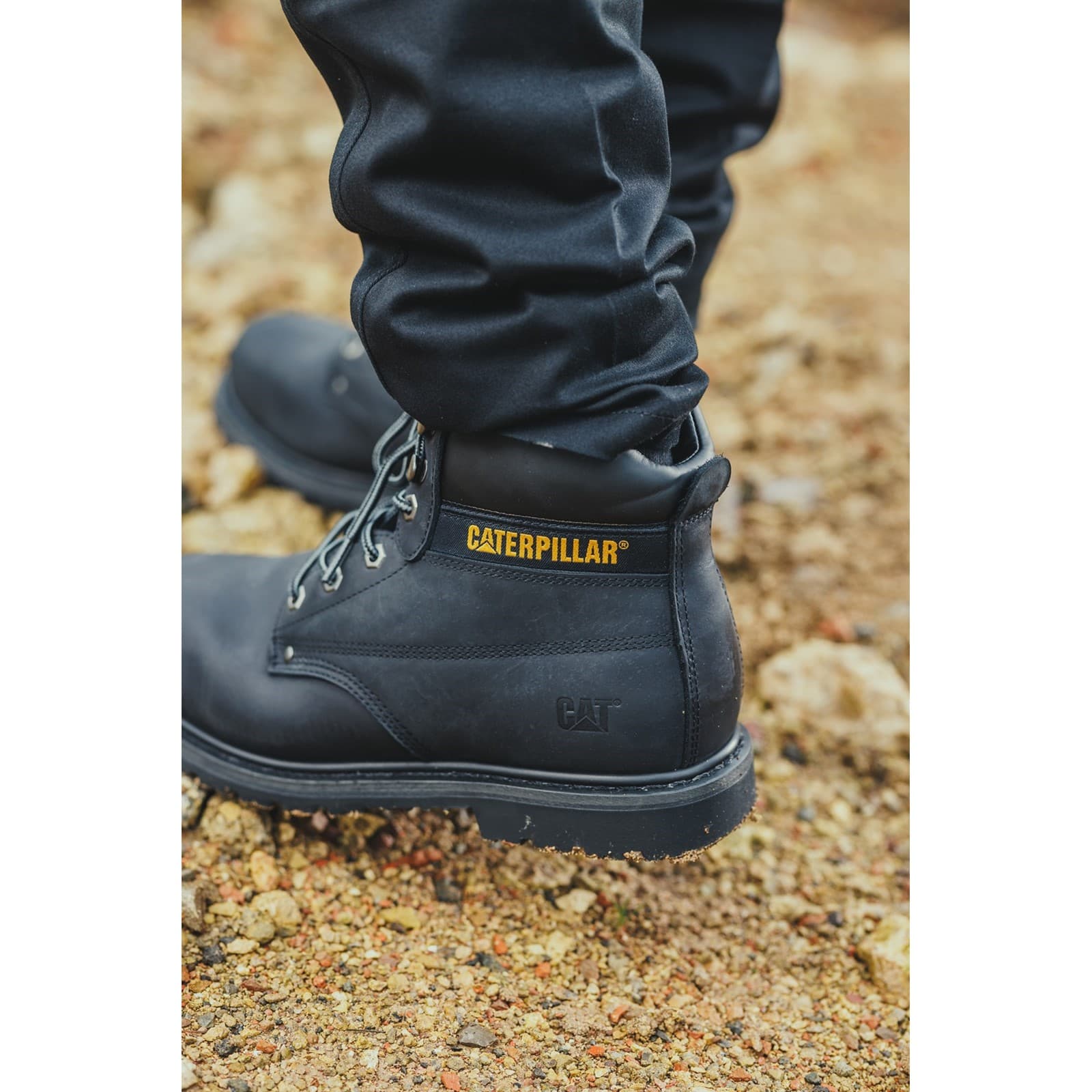 Caterpillar Powerplant S3 Gyw Safety Boot Size 9 32630-55773-07