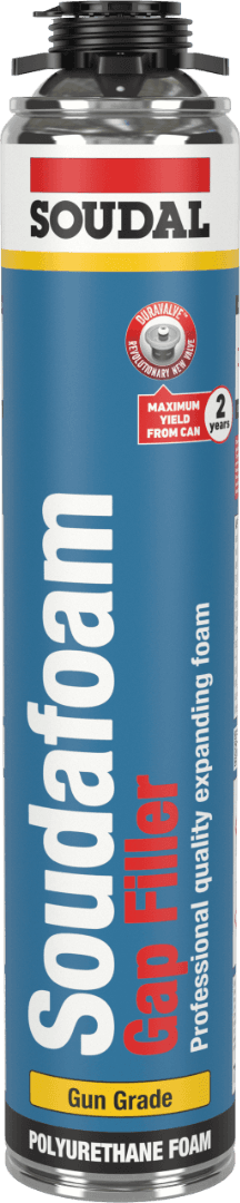 Soudal Soudafoam® Gap Filler Gun Grade* Champagne 750Ml 130585