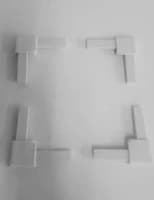 Extra Set Of Corners, White (code: 03534) Fly Screen Accessories
