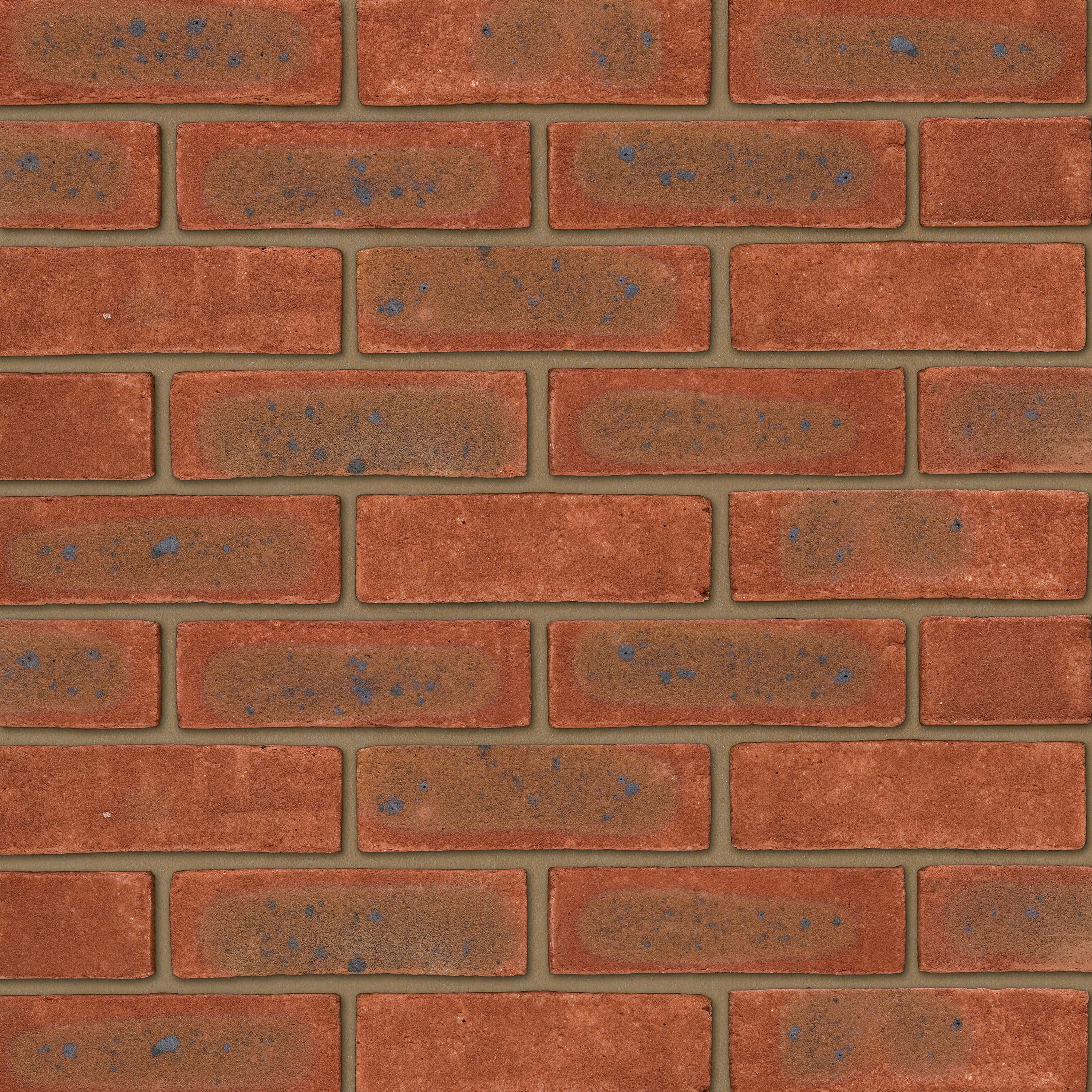 Ibstock Red Parkhouse Weston Stock Brick - Pack of 500, Size: 215x102.50x65mm