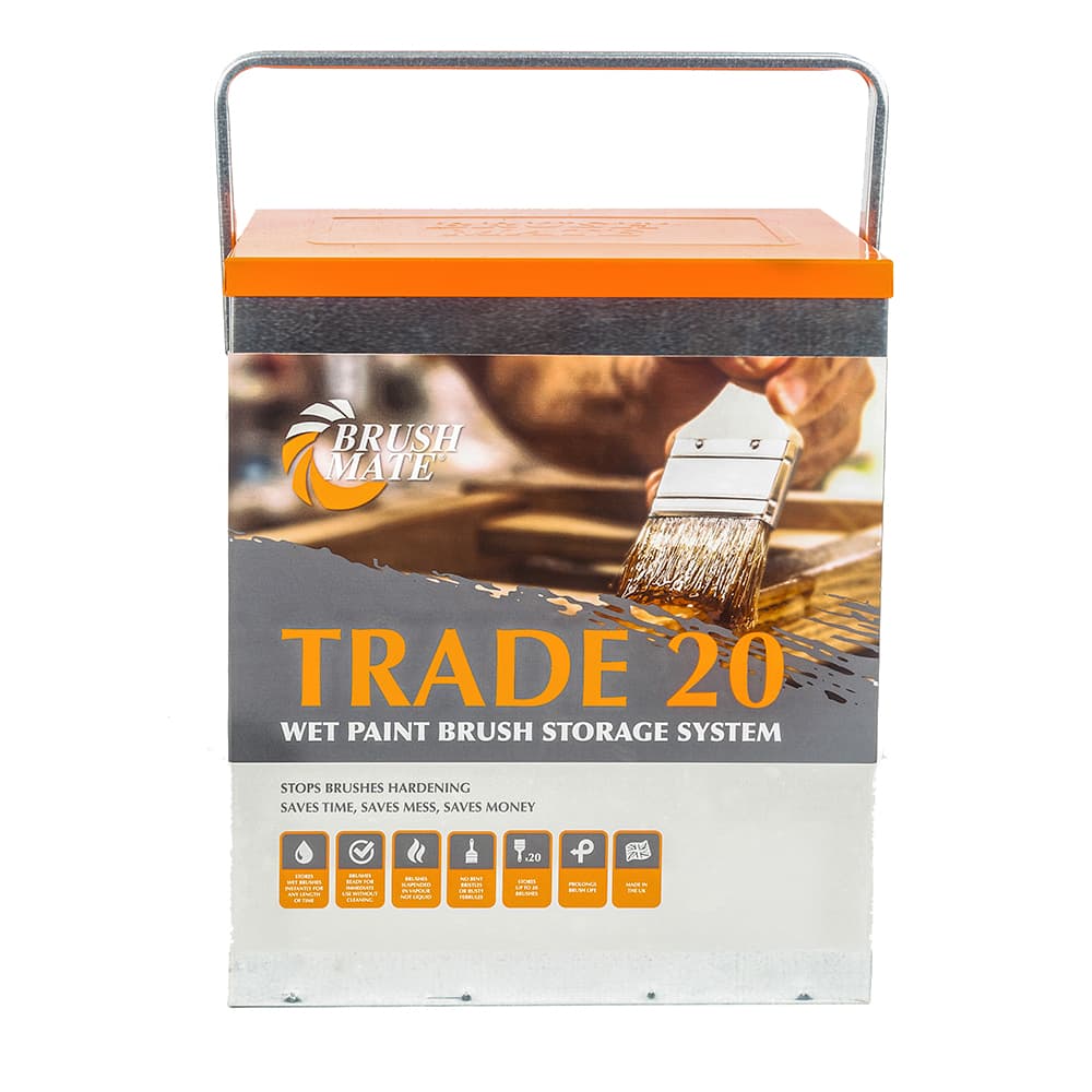Brush Mate Trade 20 Paint Brush Storage Box System