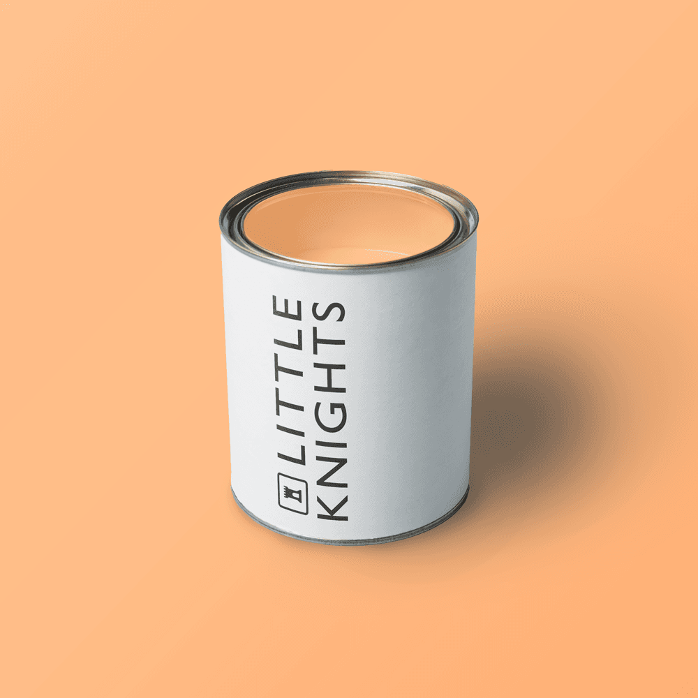 Little Knights - Ollies Orange Bright & Playful - Matte/Eggshell/Silk/Satin/Gloss Interior Paint
