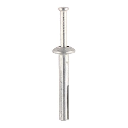 Zamac Nail In Anchors - Zinc 6.0 x 65mm (100pk)