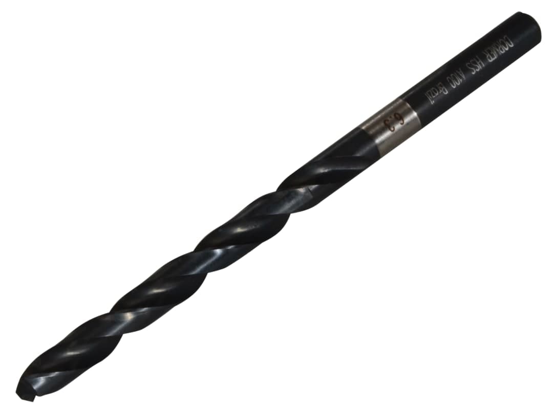 Dormer A100 HSS Jobber Drill Bit 6.30mm OL:101mm WL:63mm A1006.3