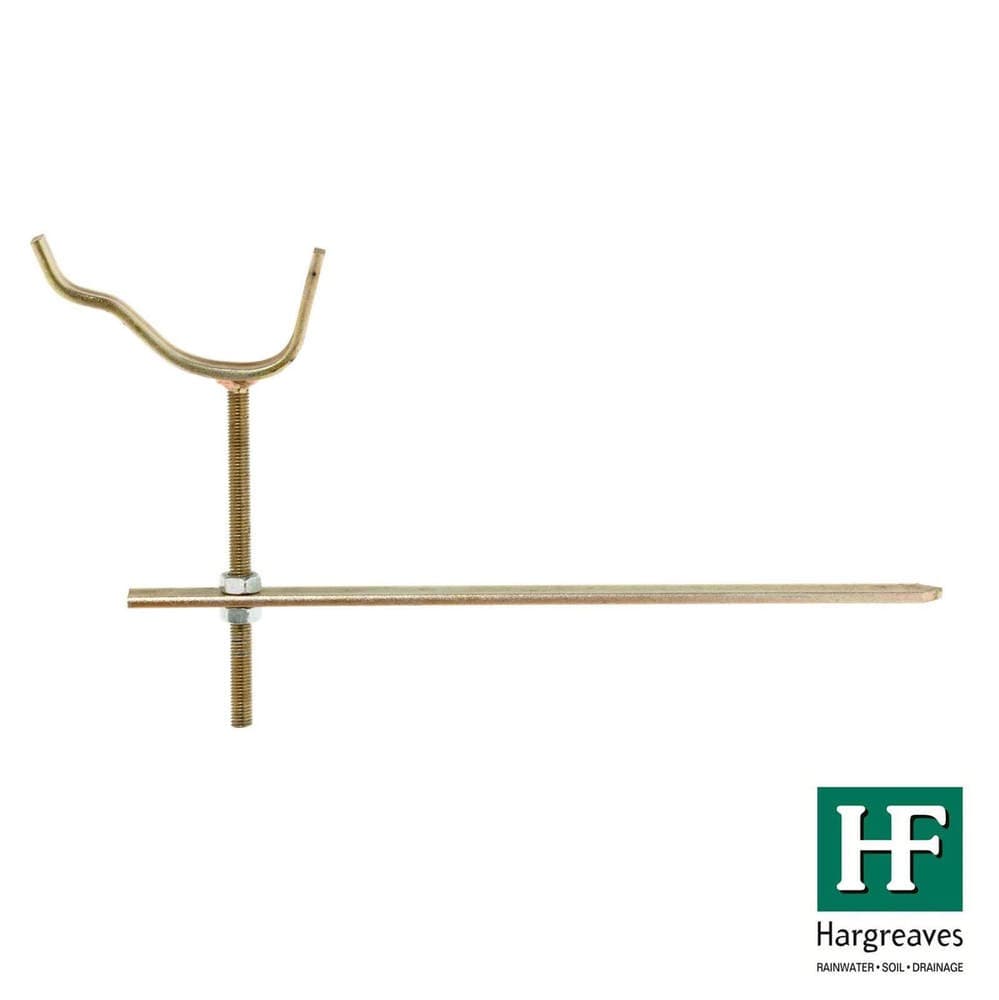Cast Iron Ogee Gutter Rise & Fall Bracket - 100mm Galvanised