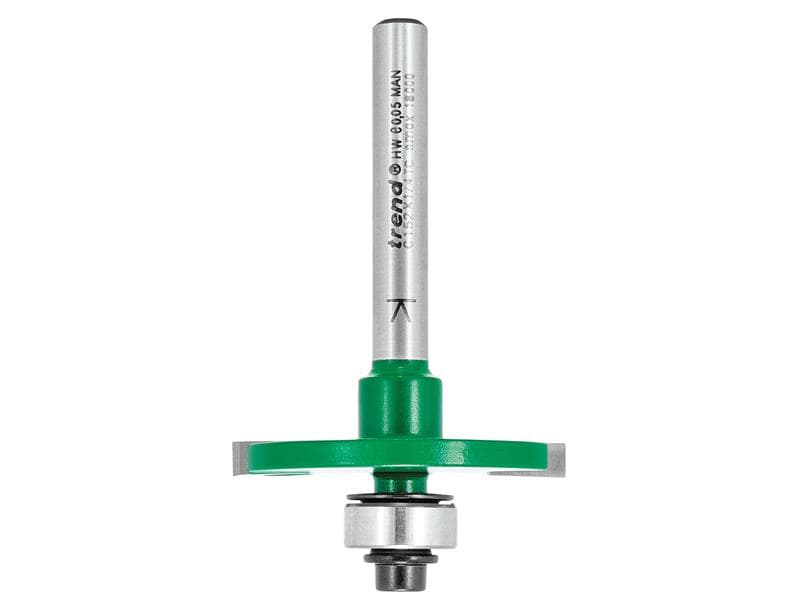 Trend C152X1/4TC C152 X 1/4 Tct Bearing Guided Biscuit Jointer 4.0 X 37.2Mm
