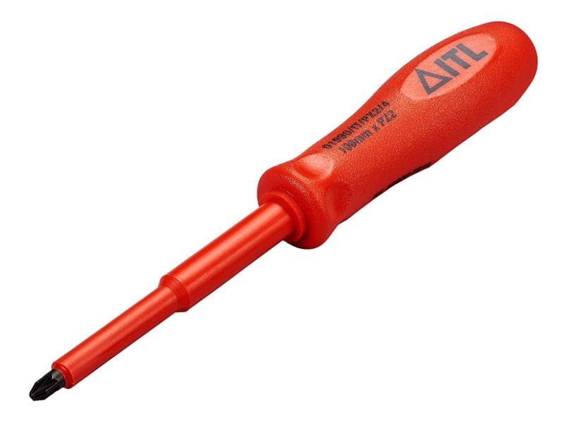 Itl Insulated Insulated Slotted/Pozidriv Screwdriver 75 X 5Mm X Pz1 01981