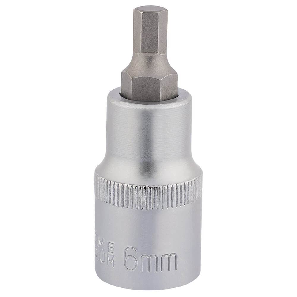 Draper Expert 16298 Hexagonal Socket Bits 1/2in Sq. Dr. 6Mm each