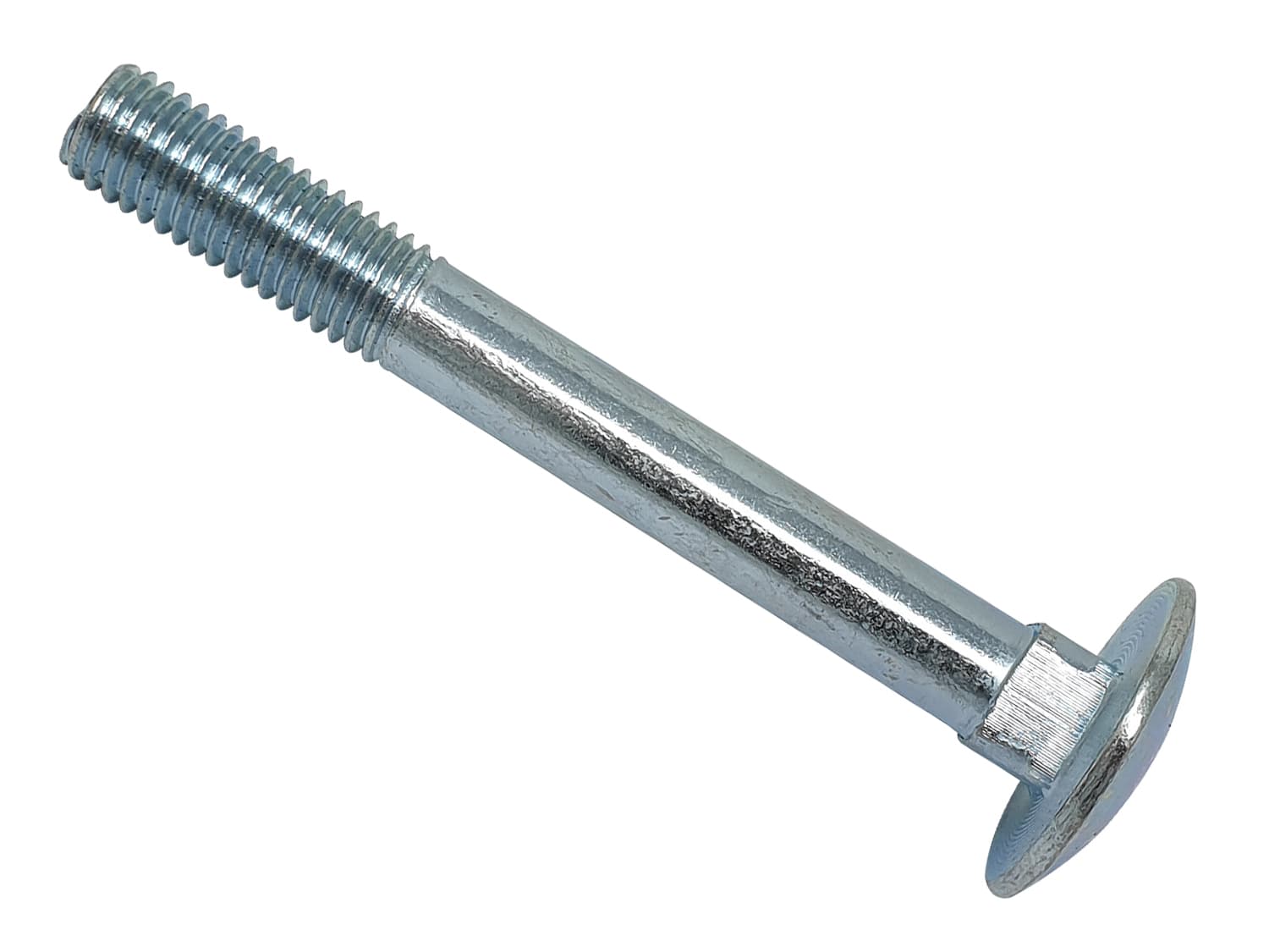 Fixings & Fasteners Carriage Bolts - Partial Thread | M6 X 75Mm | Zinc Plated | Box 200 CB675PT