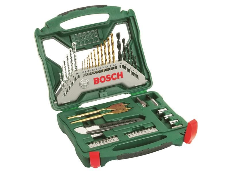 Bosch Powertool Accessories 2607019327 X-Line Titanium Drill And Screwdriver Bit Set 50 Piece