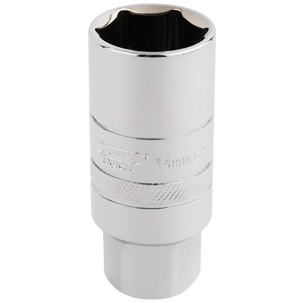Draper Expert 16774 14Mm Thread 6 Point Spark Plug Socket 3/8in Sq. Dr. 21Mm each