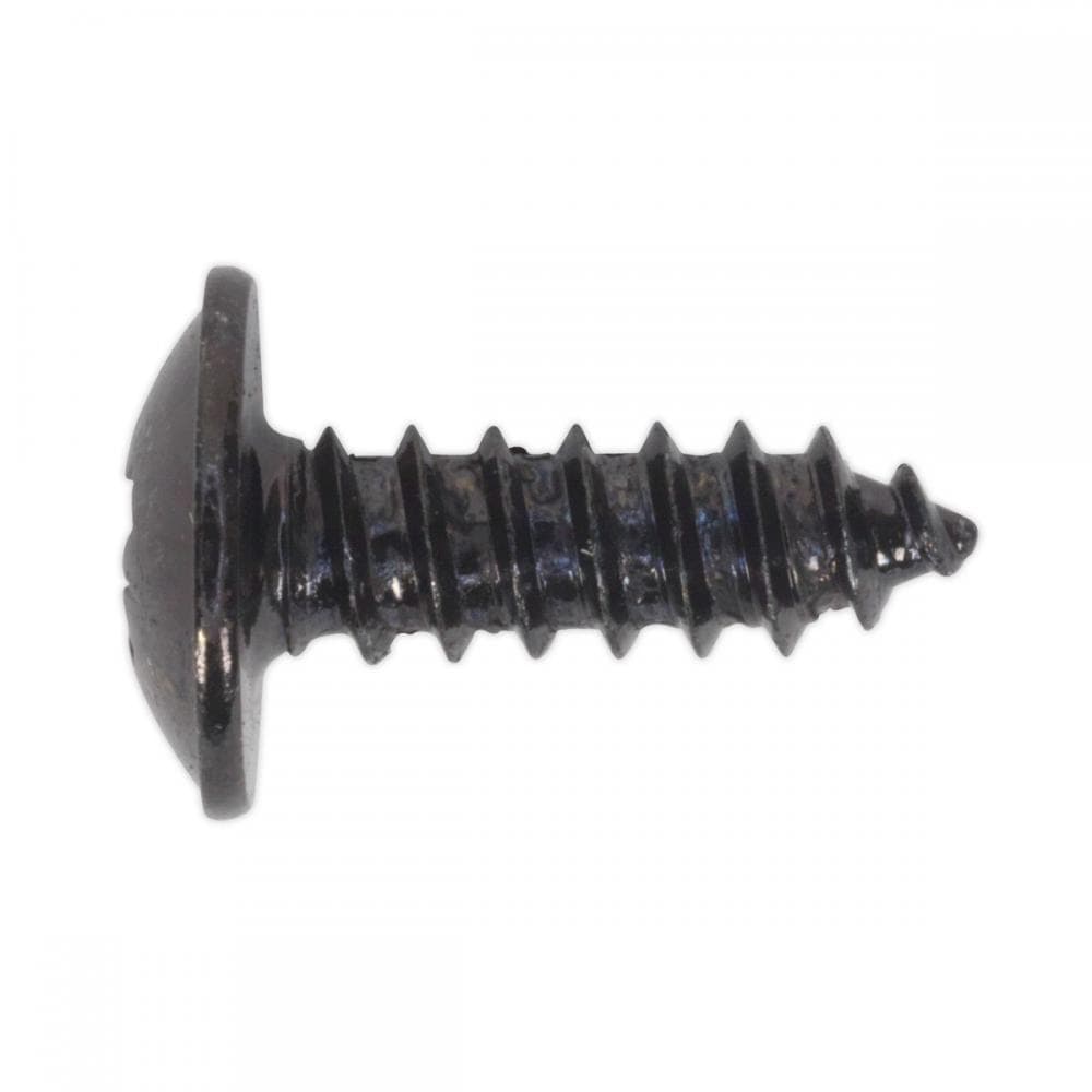 Sealey BST4213 Self-Tapping Screw 4.2 X 13Mm Flanged Head Black Pozi Pack Of 100