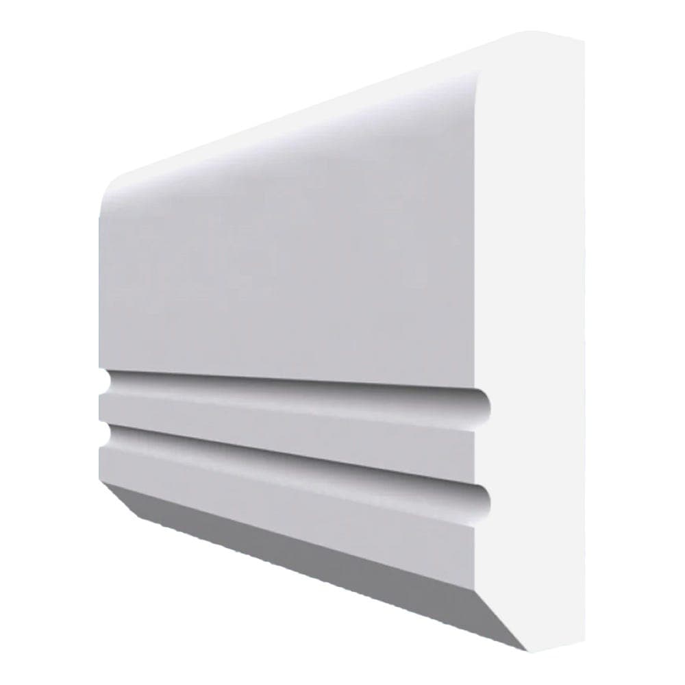 Edge C Grooved 2 MDF Dado Rail Unprimed 4200mm x 70mm x 25mm