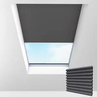 newblinds.co.uk Lead Blackout Electric Thermal Cellular Pleated Skylight Blinds Cellular