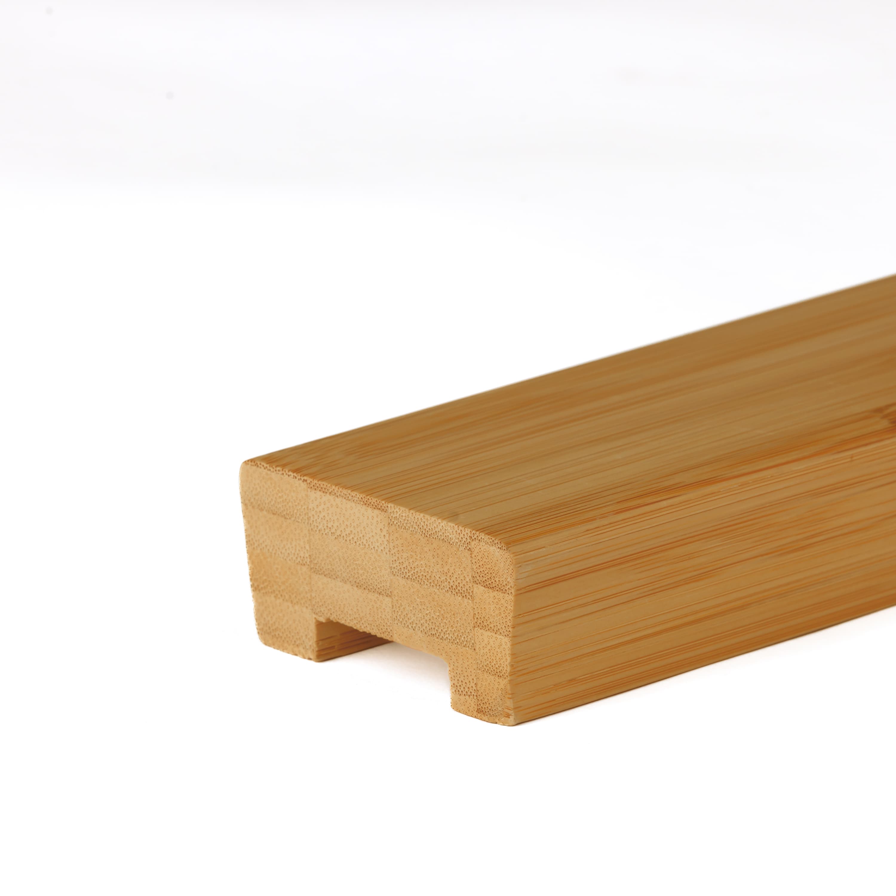 Flair Stairs Bamboo Pear Baserail 41mm Groove 3m Dark