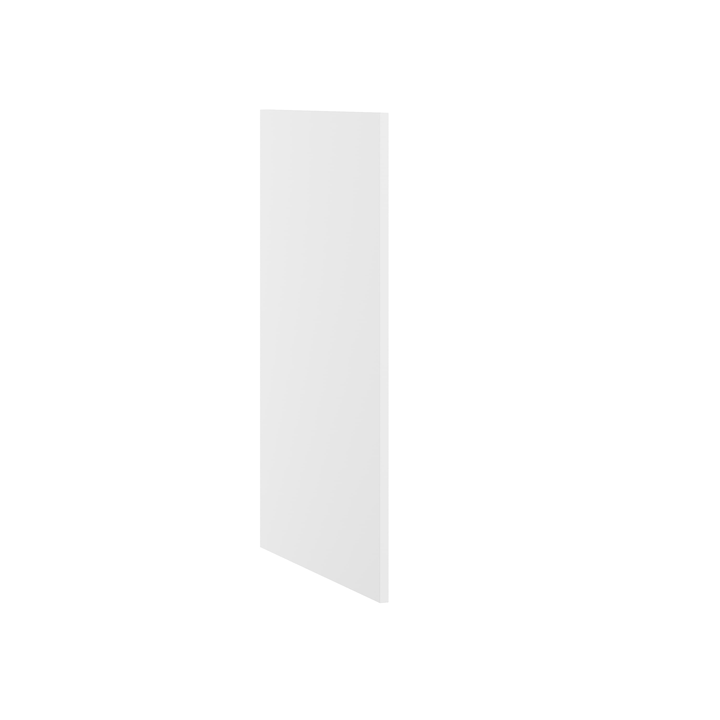 Essence White Decor Base End Panel, 18x590mm