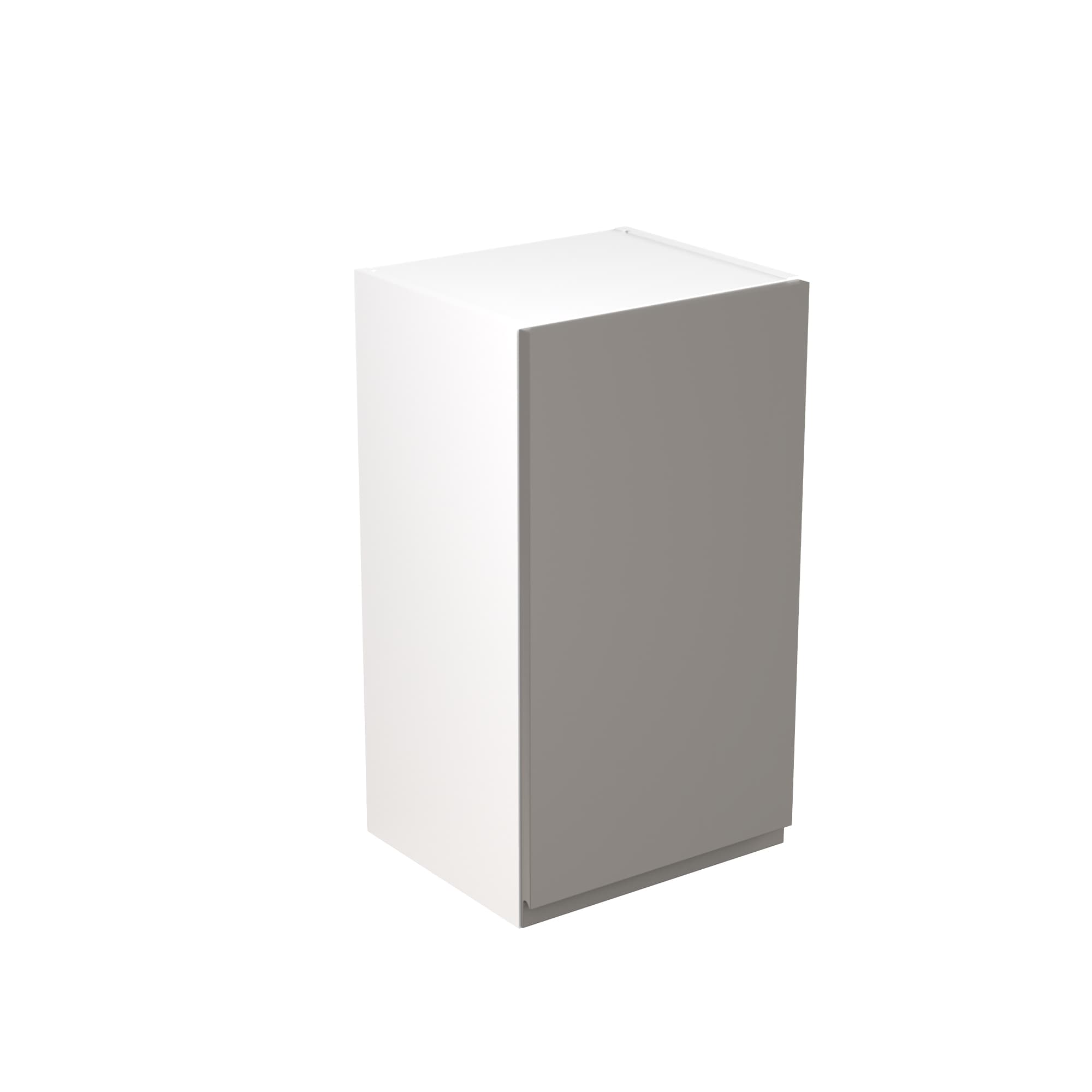 Kitchen Kit Flatpack Wall Unit J-pull Ultra Matt Dust Grey 400mm - FKKJ0812