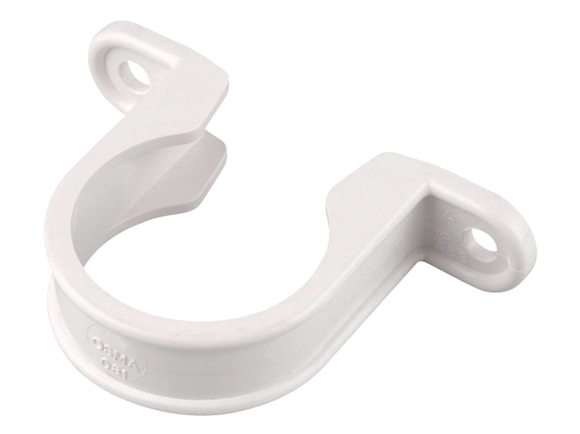 Osmaweld 2Z081W 50mm Pipe Bracket White