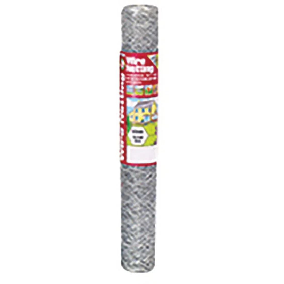 Chicken Wire Galvanised 25Mm 0.6 X 10M