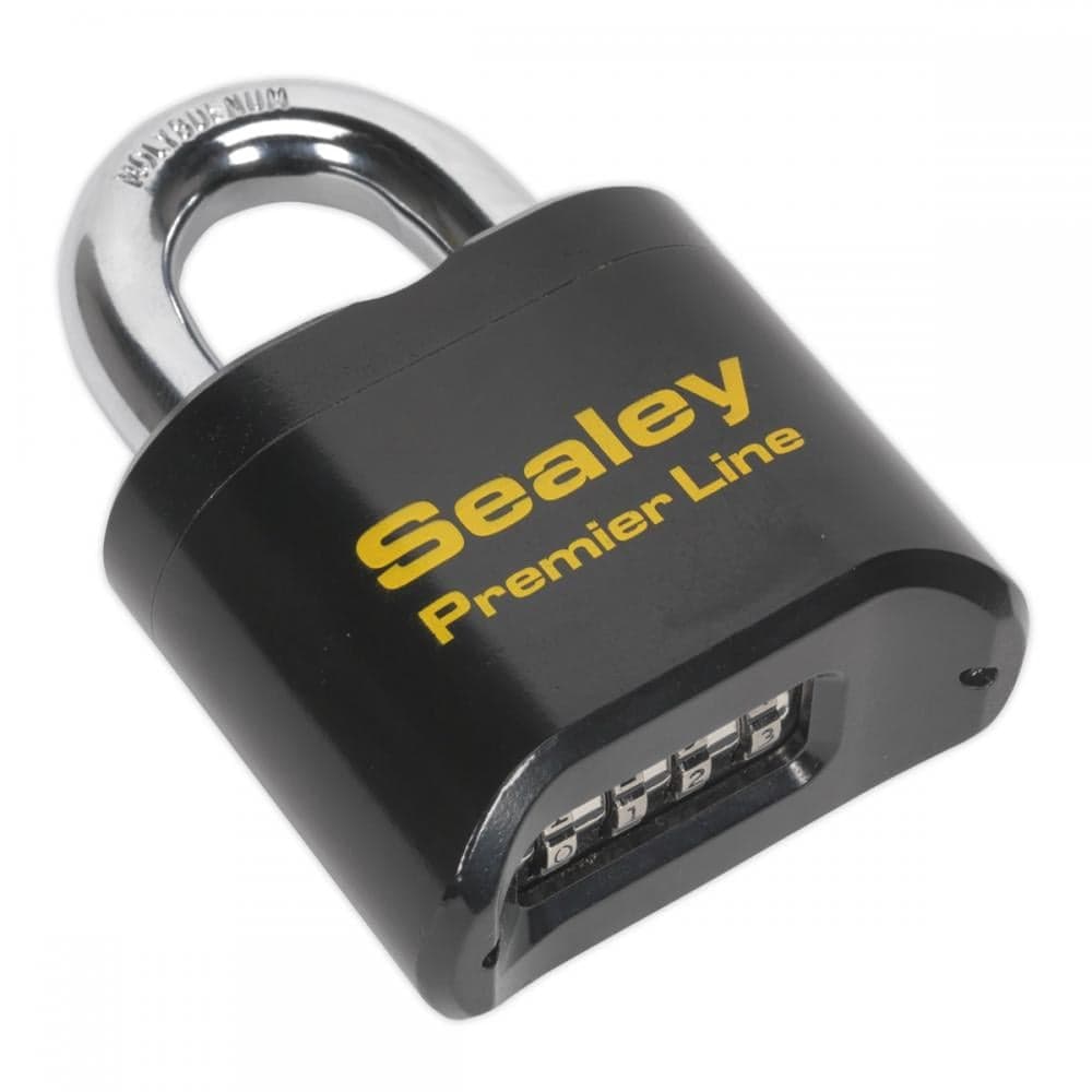 Sealey PL603 Steel Body Combination Padlock 62Mm