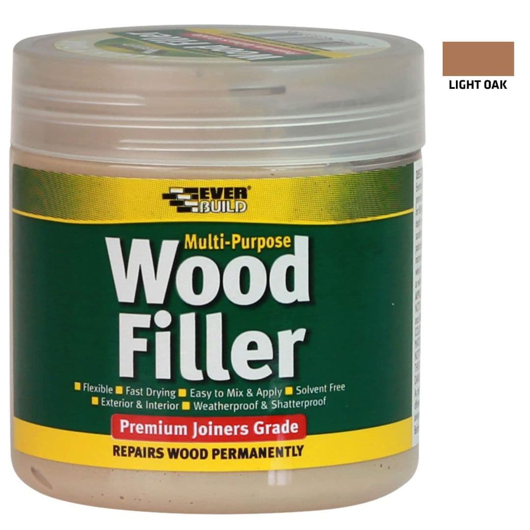 Everbuild Mp Wood Filler L.oak 250Ml