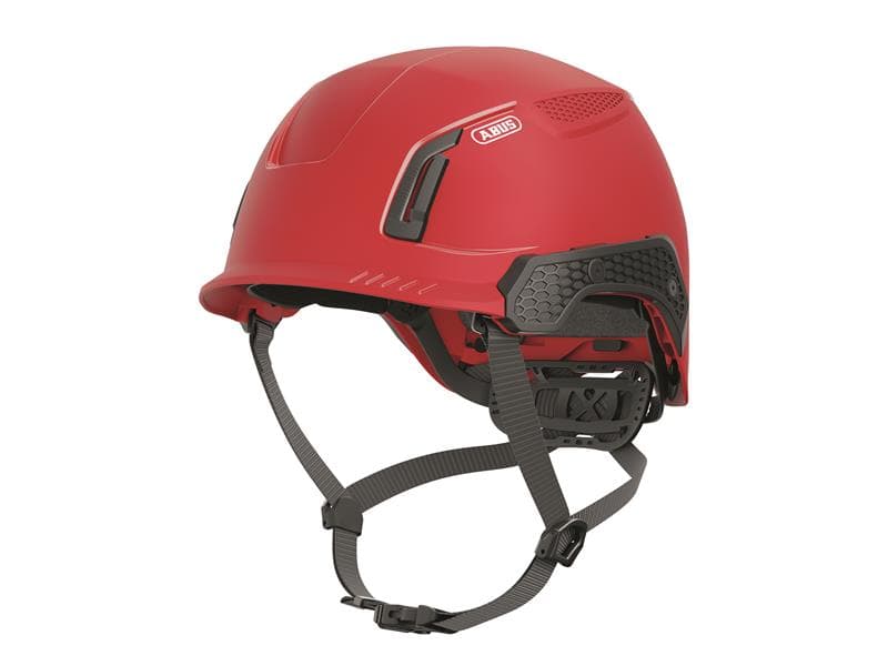 Abus Mechanical 94803 Spector-E Non-Vented Safety Helmet Red