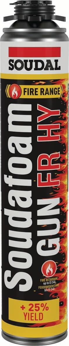 Soudal Soudafoam® Fr High Yield Gun Grade* Pink 750Ml 153085