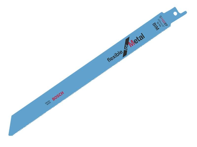 Bosch Powertool Accessories 2608656020 S 1122 Ef Flexible For Metal Reciprocating Saw Blade 225Mm 18 Tpi