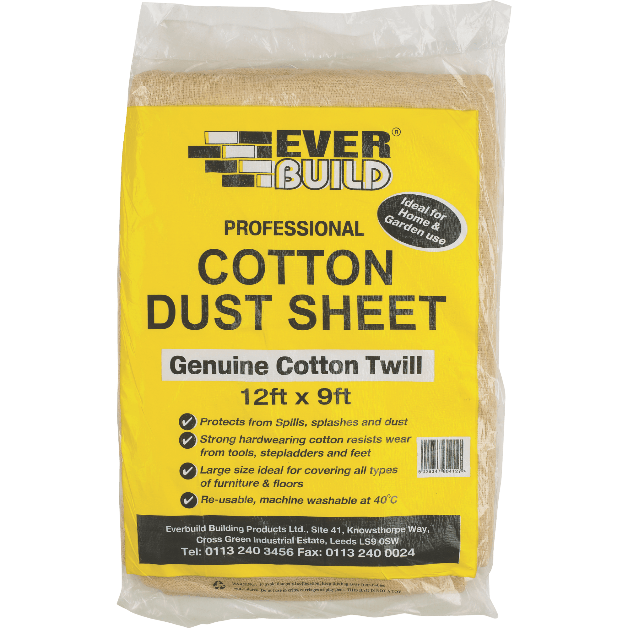 Everbuild Cotton Dust Sheets 10 PC