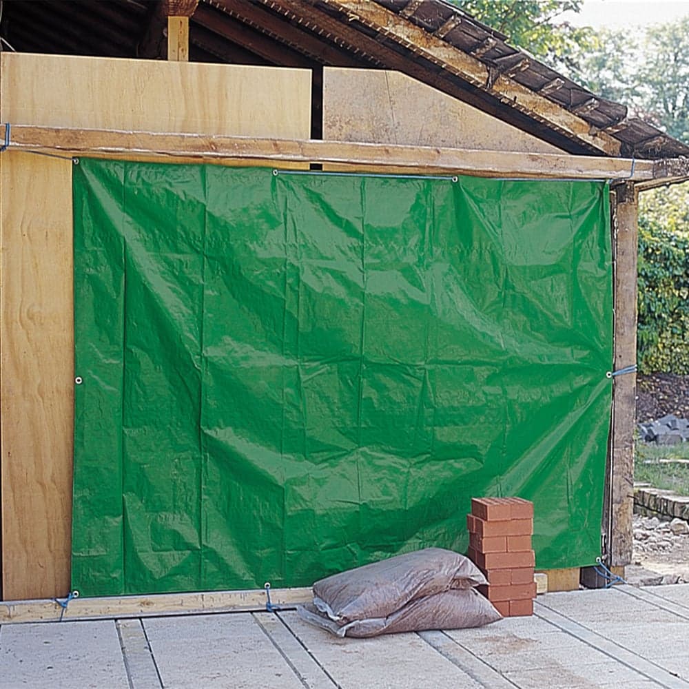 Clarke 6471270 Trp6/8Gb Green Tarpaulin 6 X 8