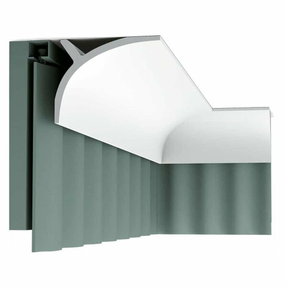 C991 Plastic Coving 200cm x 11cm x 14cm