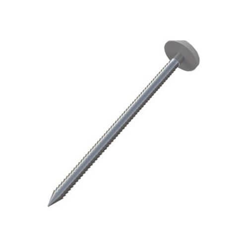 Plastic Headed Nails - 50mm Agate Grey Woodgrain - Pack of 100