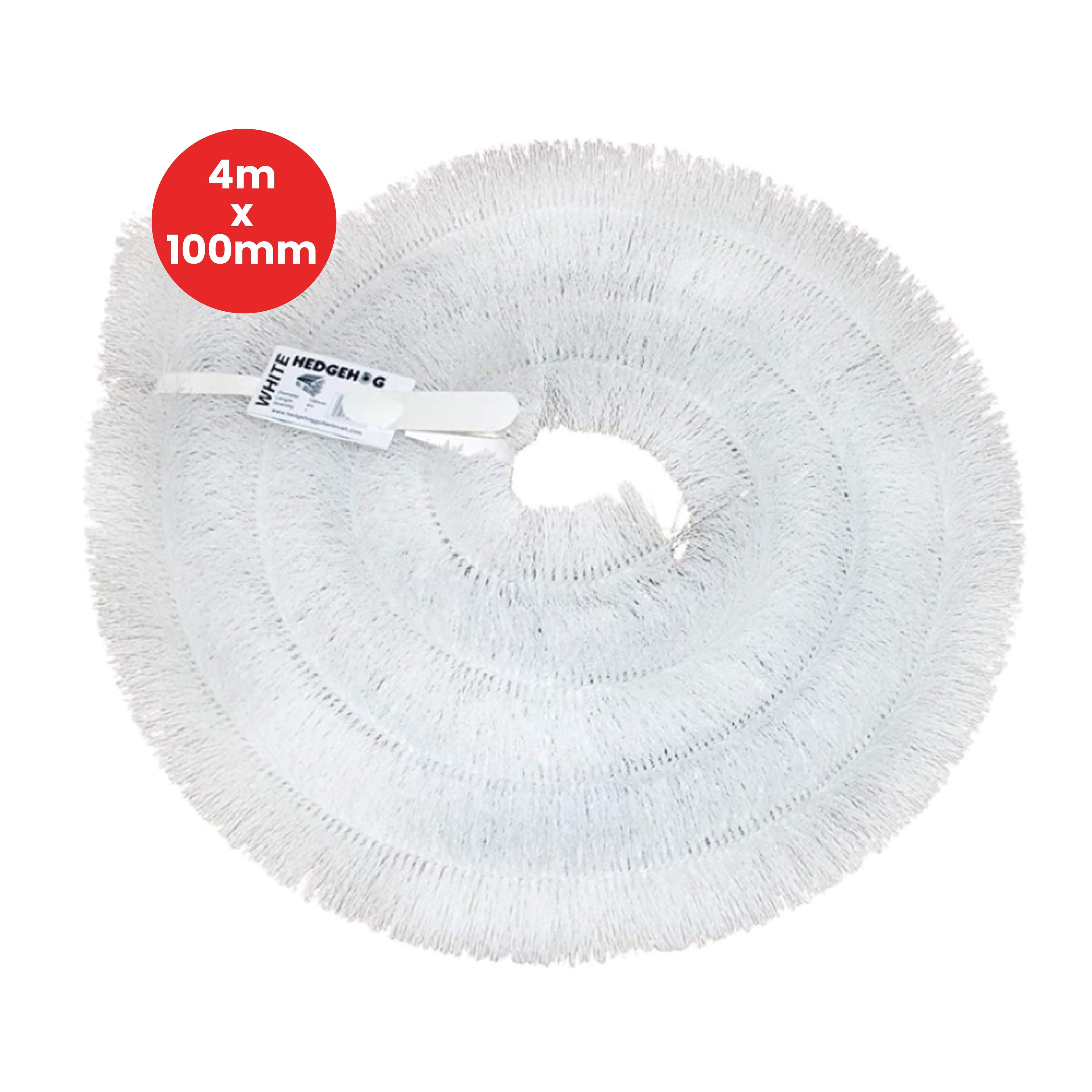 Hedgehog Gutter Brush Leaf Guard White – 4m x 100mm Original Organics