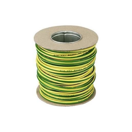 Pitacs Single Core Cable Green/yellow 6491X 10mm 50m