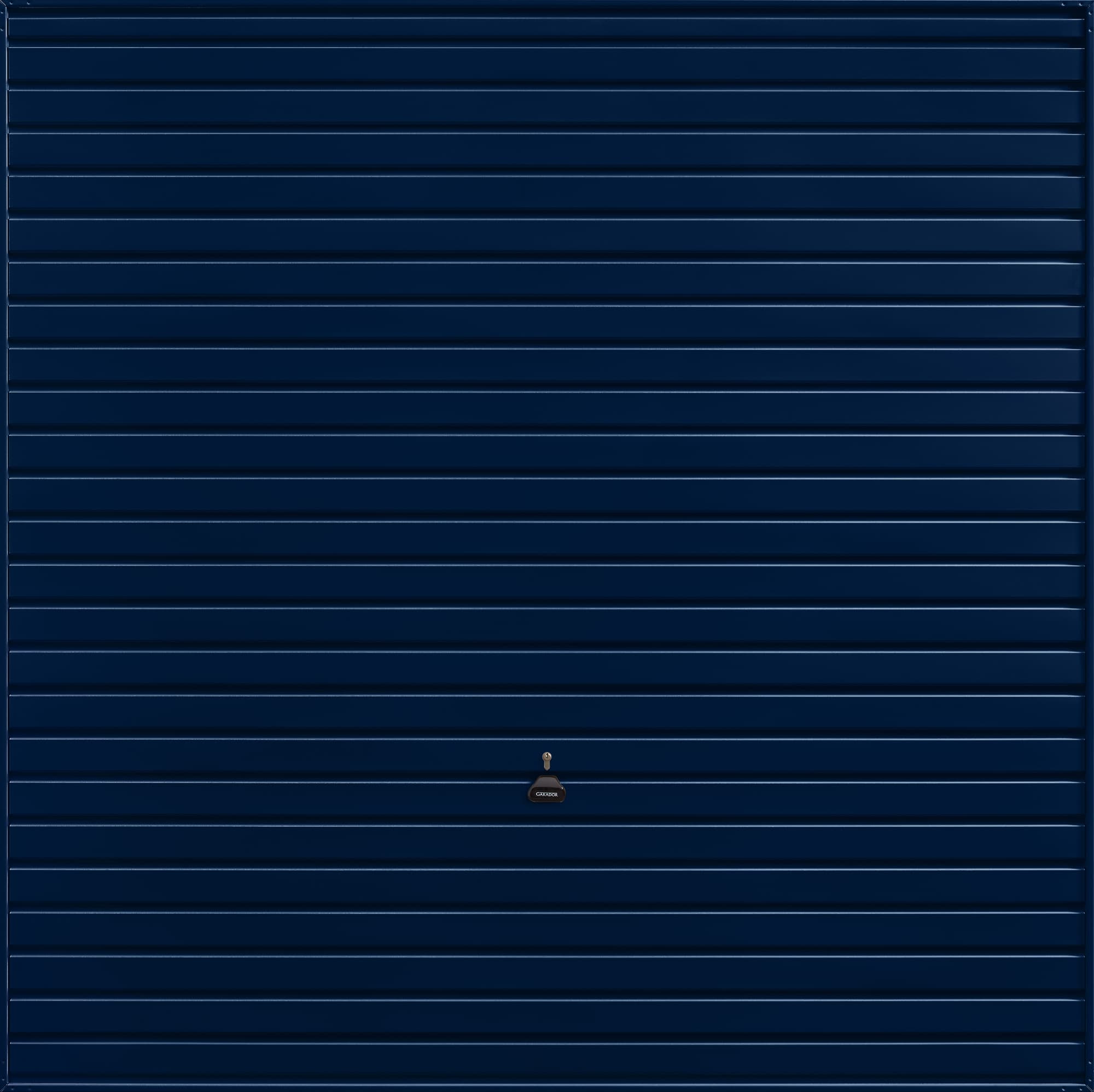 Garador Horizon Type C Steel Up and Over Garage Door Steel Blue 2439mm x 1981mm