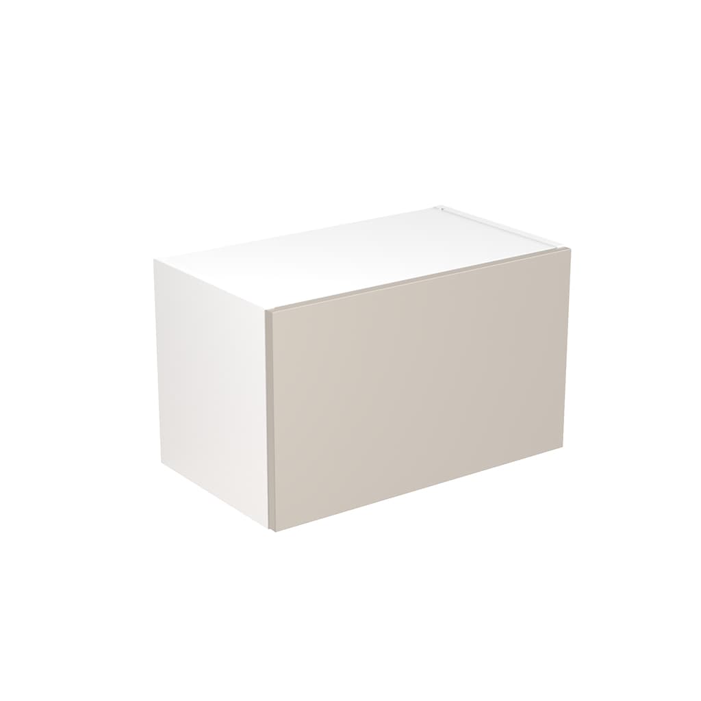 Flatpack 600 Bridging Wall Kitchen Cabinet Slab Super Gloss Light Grey