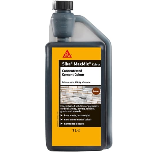 Sika Brown Maxmix Cement Colour Dye, Size: 1L
