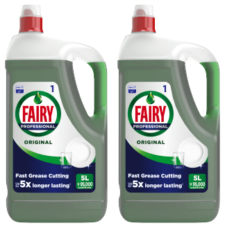 2 x Fairy Liquid Original - 5 LITRE